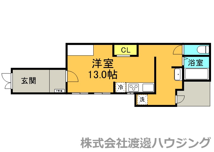 ラシャンス瓢箪山の間取り