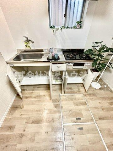 ラシャンス瓢箪山のキッチン|キッチン下収納