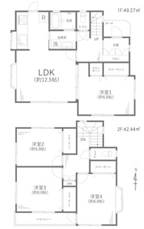 【間取り】 | 横浜市泉区白百合三丁目戸建 | 間取り