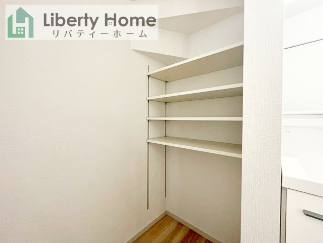 牛久市南18期　新築戸建の収納