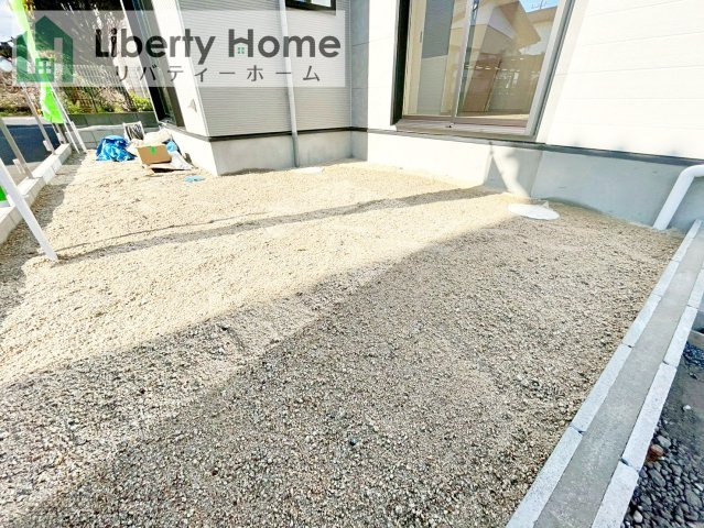 牛久市南18期　新築戸建の庭