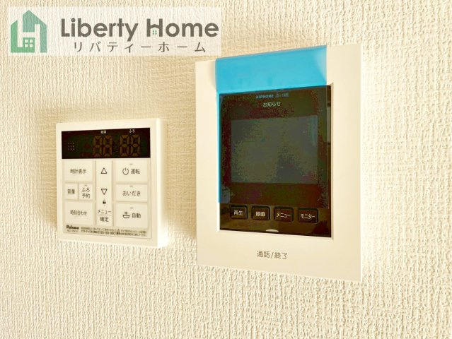 牛久市南18期　新築戸建のセキュリティ
