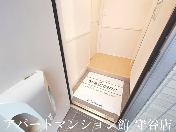 スローライフさしまⅡの玄関