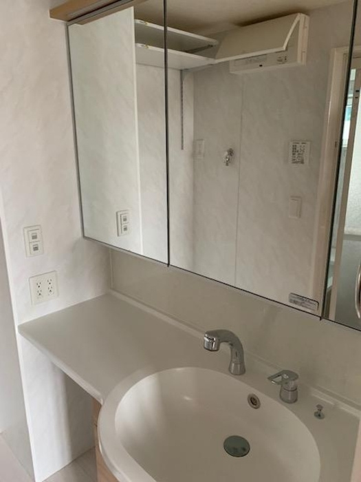 アンジュール徳丸Ｂ棟の洗面所