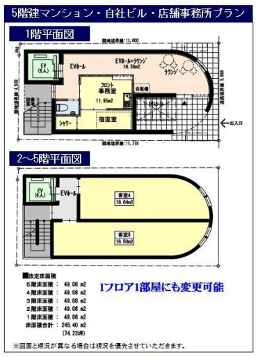 台東区東浅草１丁目のビル