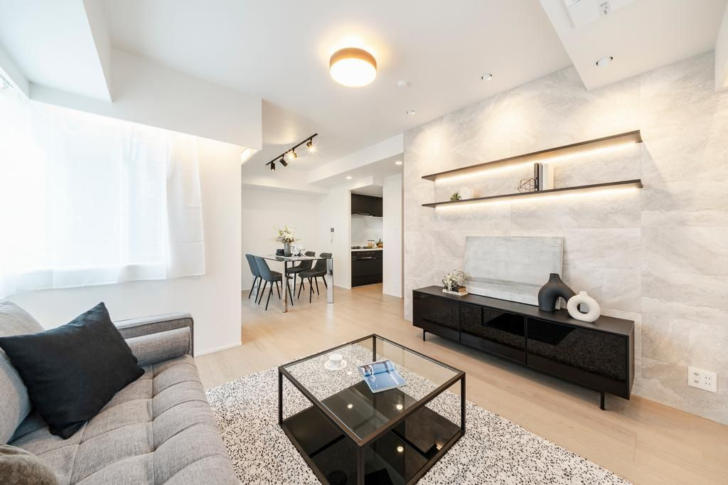 ソプラタワーの居間・リビング