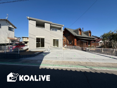 【外観】 | 高崎市片岡町　新築住宅 | 現地ご案内ツアー開催中！早朝やお仕事帰りのご見学にもすぐ対応致します！見学ご予約はコアライブまでお気軽にお問い合わせ下さい！