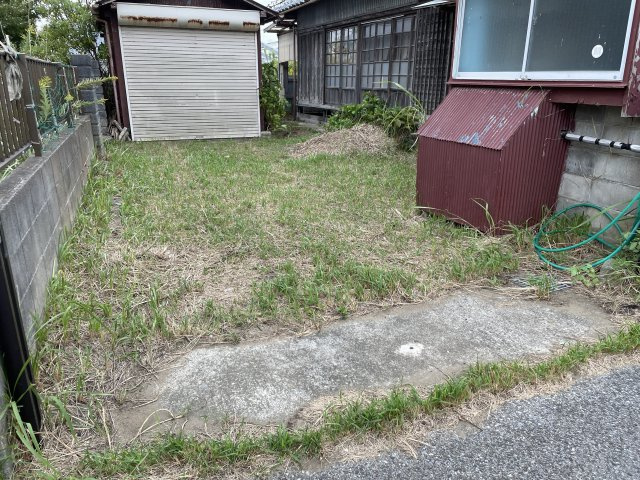 九十九里町片貝中古戸建の駐車場