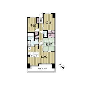 レジディア都島Iの間取り