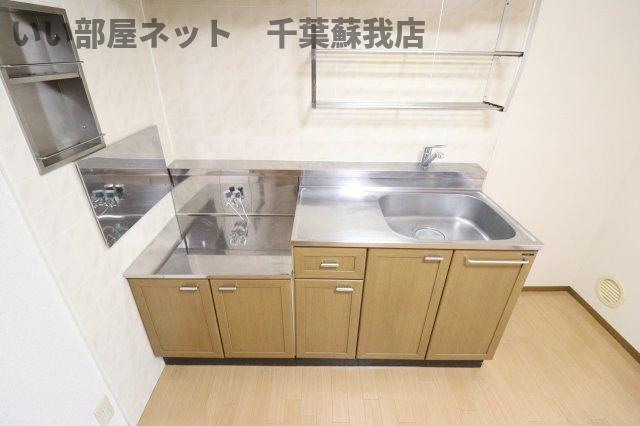 サニーハイツ不動台のキッチン|お料理しやすいキッチンです