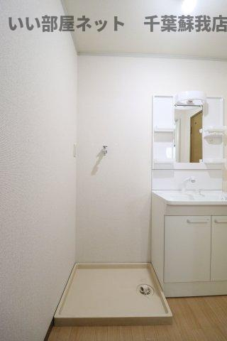 サニーハイツ不動台の洗面所|洗濯機置場