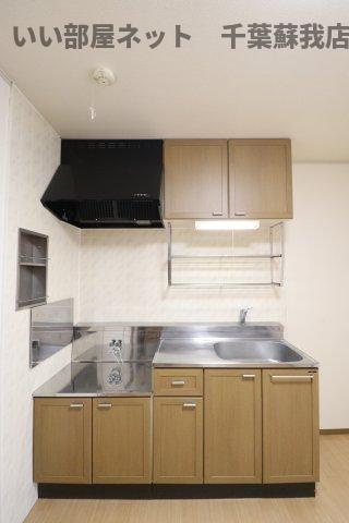 サニーハイツ不動台のキッチン|使いやすいキッチンです