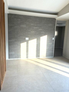 阿知須築浅中古住宅の居間・リビング|居間です