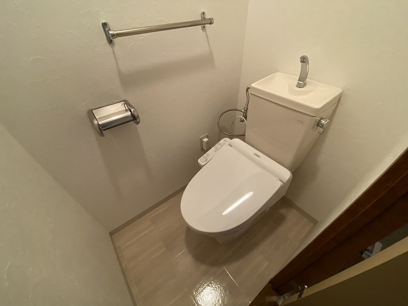 神戸市兵庫区羽坂通３丁目の賃貸マンションのトイレ|ウォシュレット付