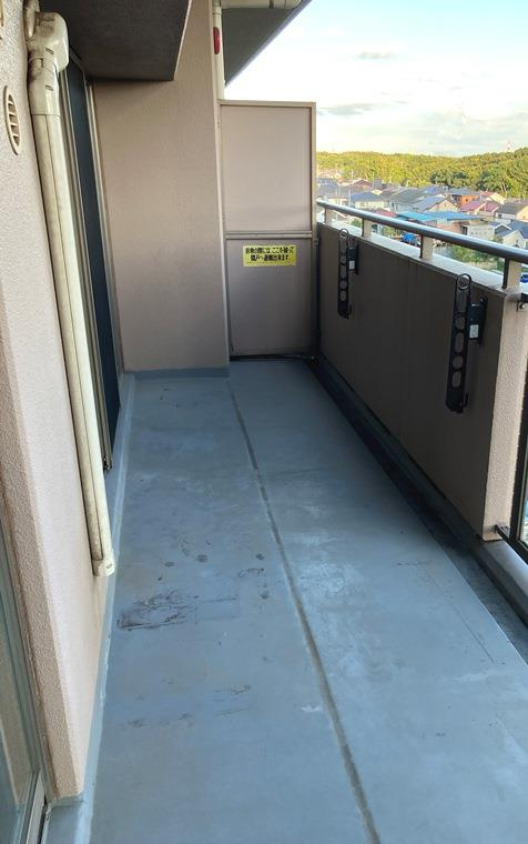 エステ・シティ船橋参番館のバルコニー