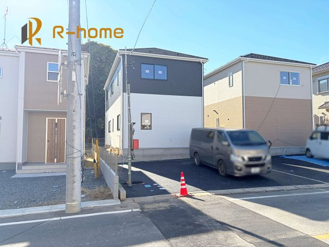 土浦市小岩田東第4　新築戸建て　2号棟の外観|ご予約を頂ければ、『平日』はもちろん『早朝』や『夜間』もご見学可能です♪お気軽にお申し付けください♪