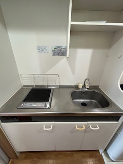 みどり之園のキッチン|コンパクトなキッチンで掃除もラクラク