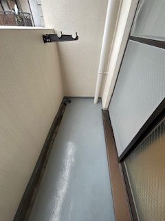 みどり之園のバルコニー|外からの目が気にならないバルコニーで洗濯物が干せます