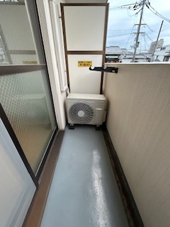 みどり之園のバルコニー|陽当たり良好なバルコニーです