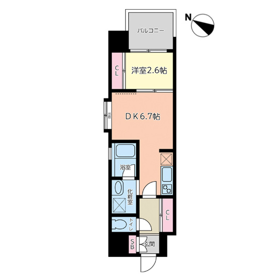 【間取り】 | 仲介手数料半額！HPには初期費用掲載！「プライスホーム」で検索！アプロ住吉レジデンス