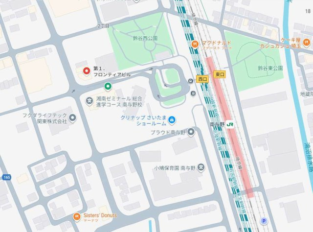 さいたま市中央区鈴谷２丁目の店舗事務所