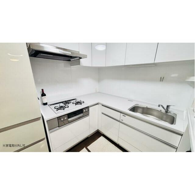 熊本市中央区水道町の賃貸マンションのキッチン