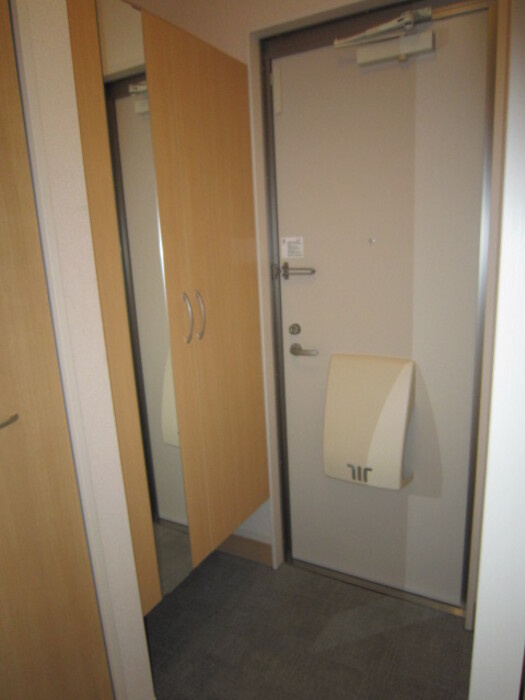 クレール　A棟の玄関