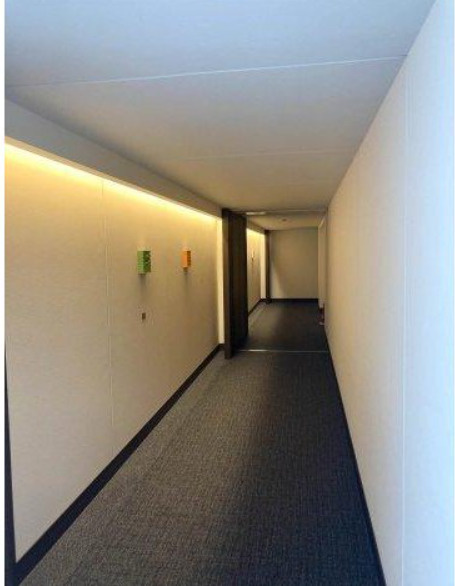 グランドメゾン山芦屋のその他共用部分|マンション内廊下の様子