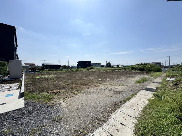 金古町土地③④号地一括の外観|■土地広々223坪付いてこの価格！（北東側より）