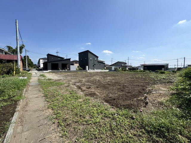 金古町土地③④号地一括の外観|■お好きなハウスメーカーで理想の建物をどうぞ（南東側より）