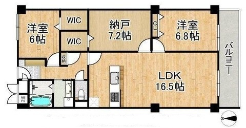 【間取り】 | 香枦園スカイハイツ