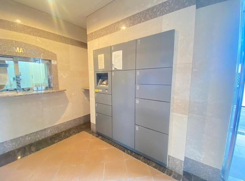 グランコート西中島の設備|◆留守でも荷物の受け取りができる宅配ボックス完備！再配達を依頼するストレス解消です！