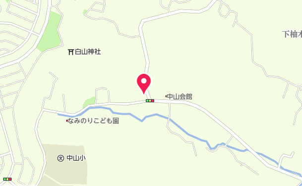 『八王子市土地』八王子市中山589-7【仲介手数料無料】の地図|～仲介手数料無料☆八王子ひなた不動産～　八王子市中山　売地