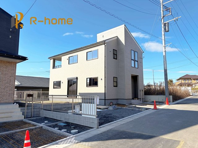 ひたちなか市船窪第1　新築戸建て　1号棟の外観|ご予約を頂ければ、『平日』はもちろん『早朝』や『夜間』もご見学可能です♪お気軽にお申し付けください♪