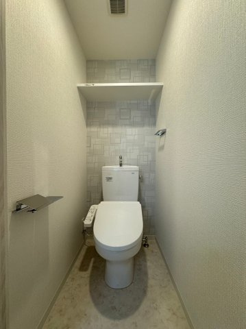 エスリード上前津LIVIA　名古屋市賃貸　仲介手数料無料のトイレ