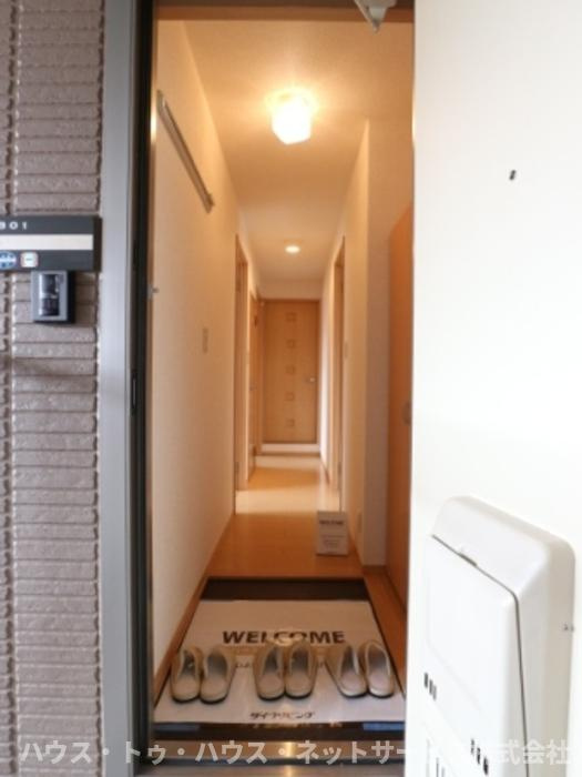 コンフォート新柏の玄関