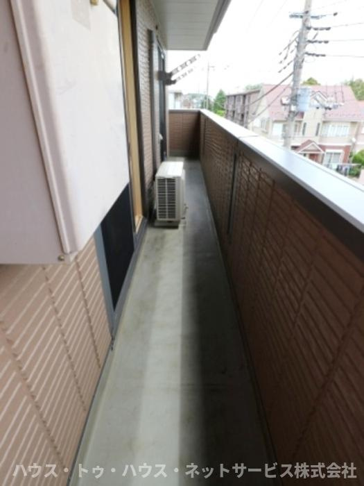 コンフォート新柏のバルコニー