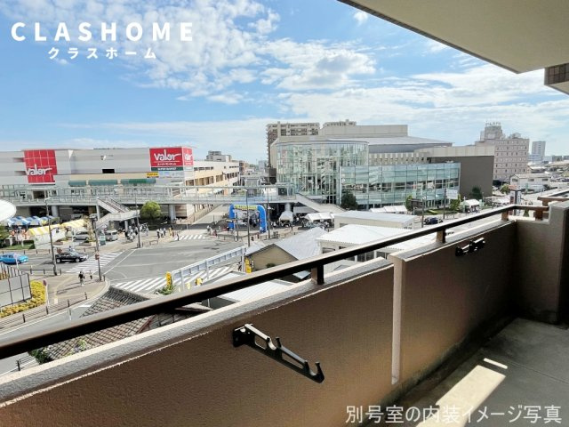 シャンテ南桜の展望|同物件の別部屋になります。