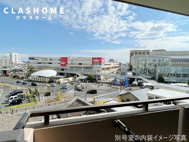 シャンテ南桜の展望|同物件の別部屋になります。