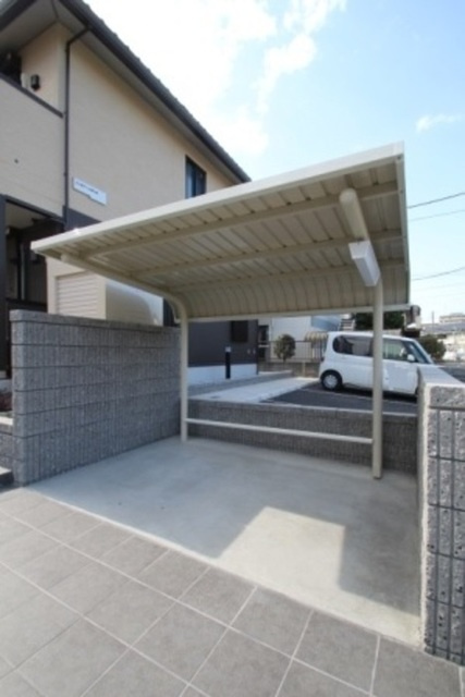 エスポアール東大宮のその他共用部分|敷地内駐輪場。