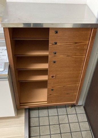 ロータスマンション住吉の玄関