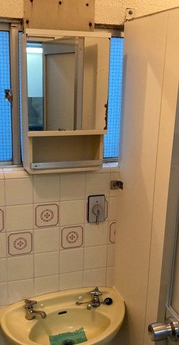 ロータスマンション住吉の洗面所|2点ユニット(バス・トイレ別)