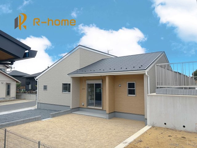 ひたちなか市船窪第2　新築戸建て　1号棟の外観|建物完成いたしました！ご予約で『平日』や『夕方』などでもご見学可能です！