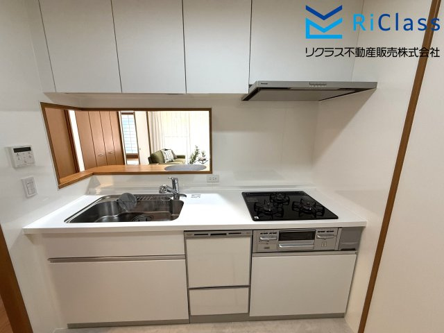 須磨シーサイドヒルズIのキッチン|きれいなキッチンです