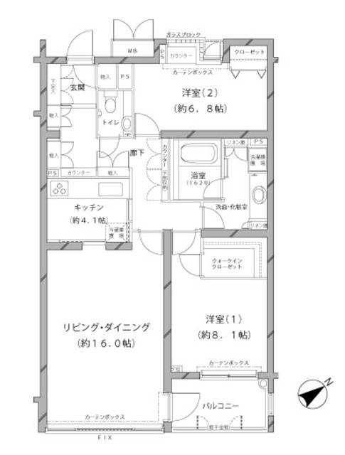 渋谷区鉢山町の賃貸マンション