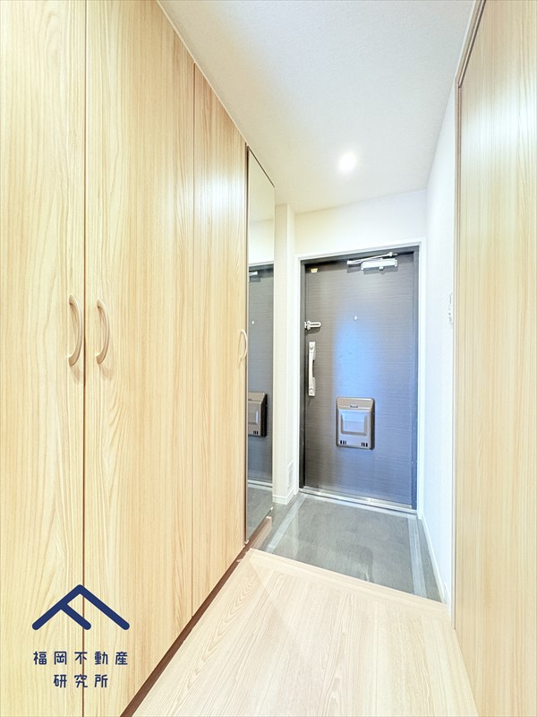 MAC箱崎コートの玄関