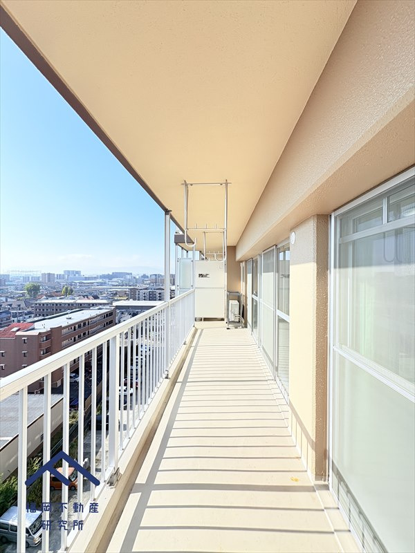 MAC箱崎コートのバルコニー