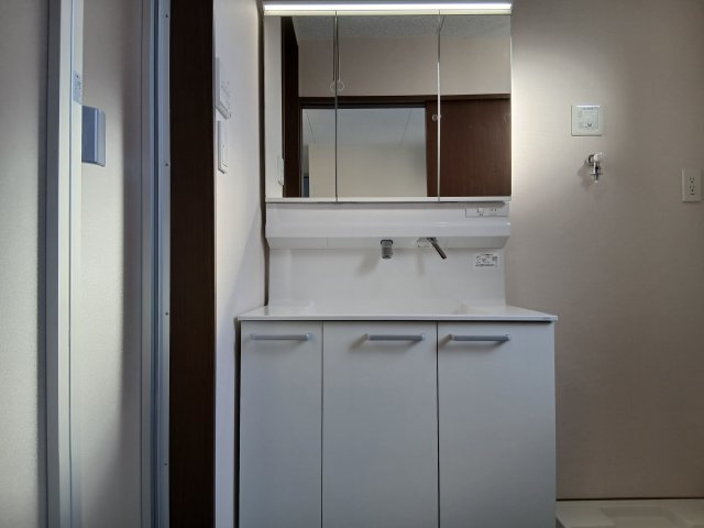 グランデアンの独立洗面台