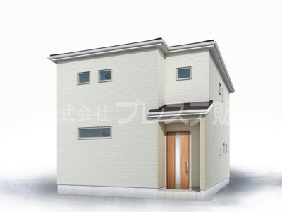 【完成予想図】 | 奈良市押熊町の新築一戸建 全５区画 ２ | ４号地建物完成イメージ／ご内覧いただけるモデルハウスもあります♪※現地に係員は常駐しておりません。