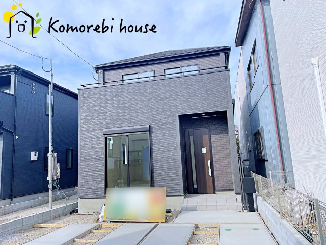 さいたま市大和田町18期　新築一戸建て　グラファーレ　02の外観|1/10　撮影済み